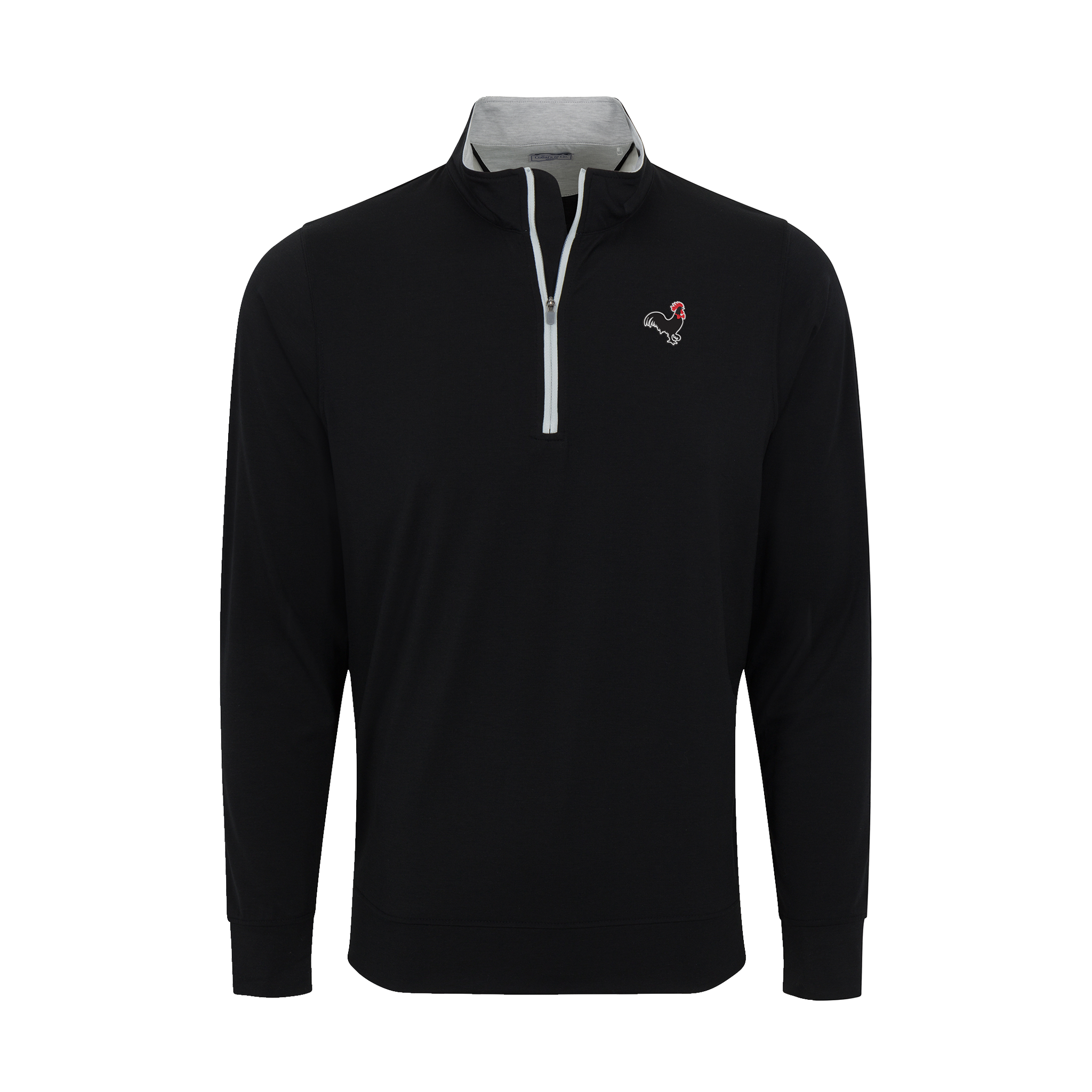 Bocock Brothers x Collars & Co. DriRelease® Performance Pullover Black (Red/Black/White Logo)