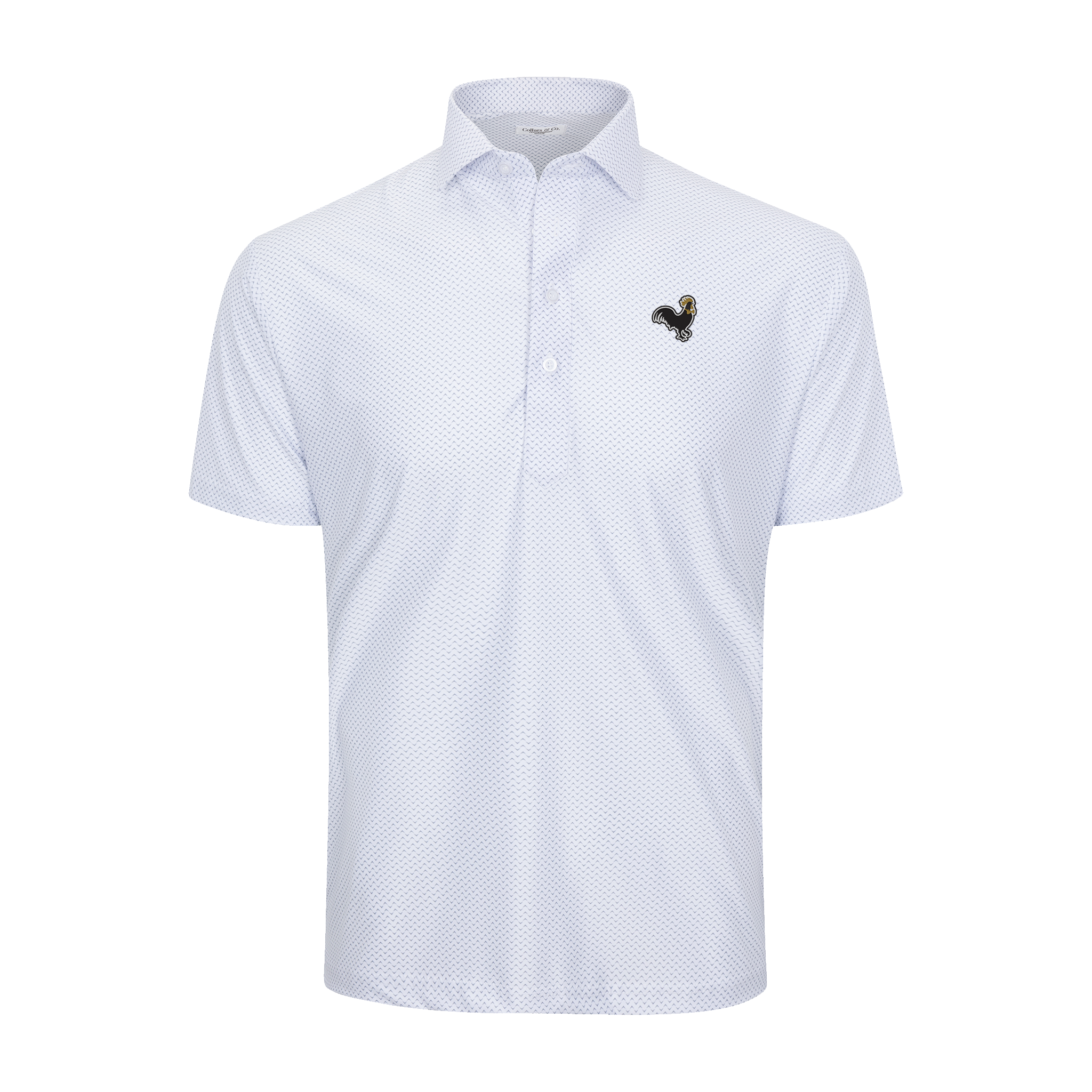 Bocock Brothers x Collars & Co. Featherweight Flex Polo Pulse (Gold/Black/White Logo)